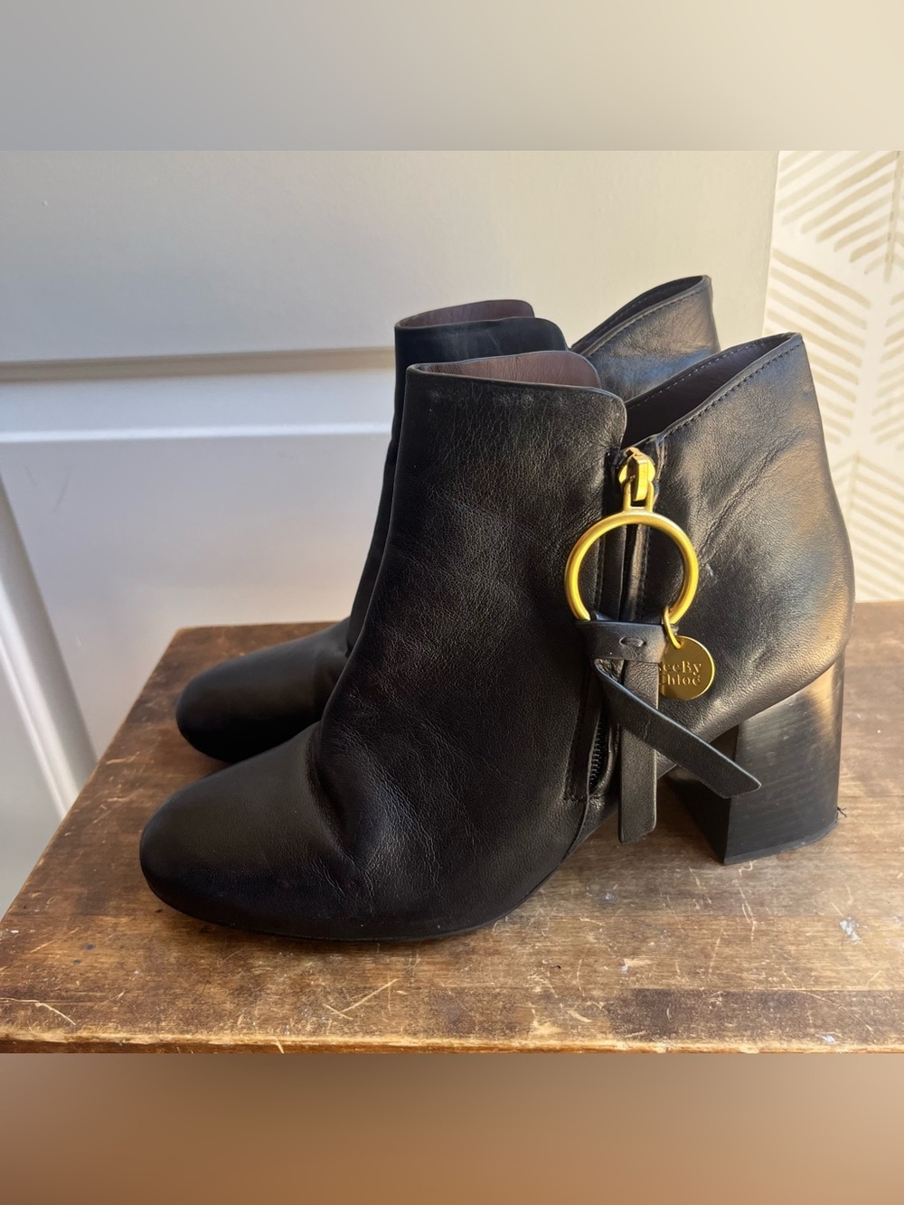 See by Chloé "Louise" Black
Leather Ankle Boots SZ 8.5 EU 39